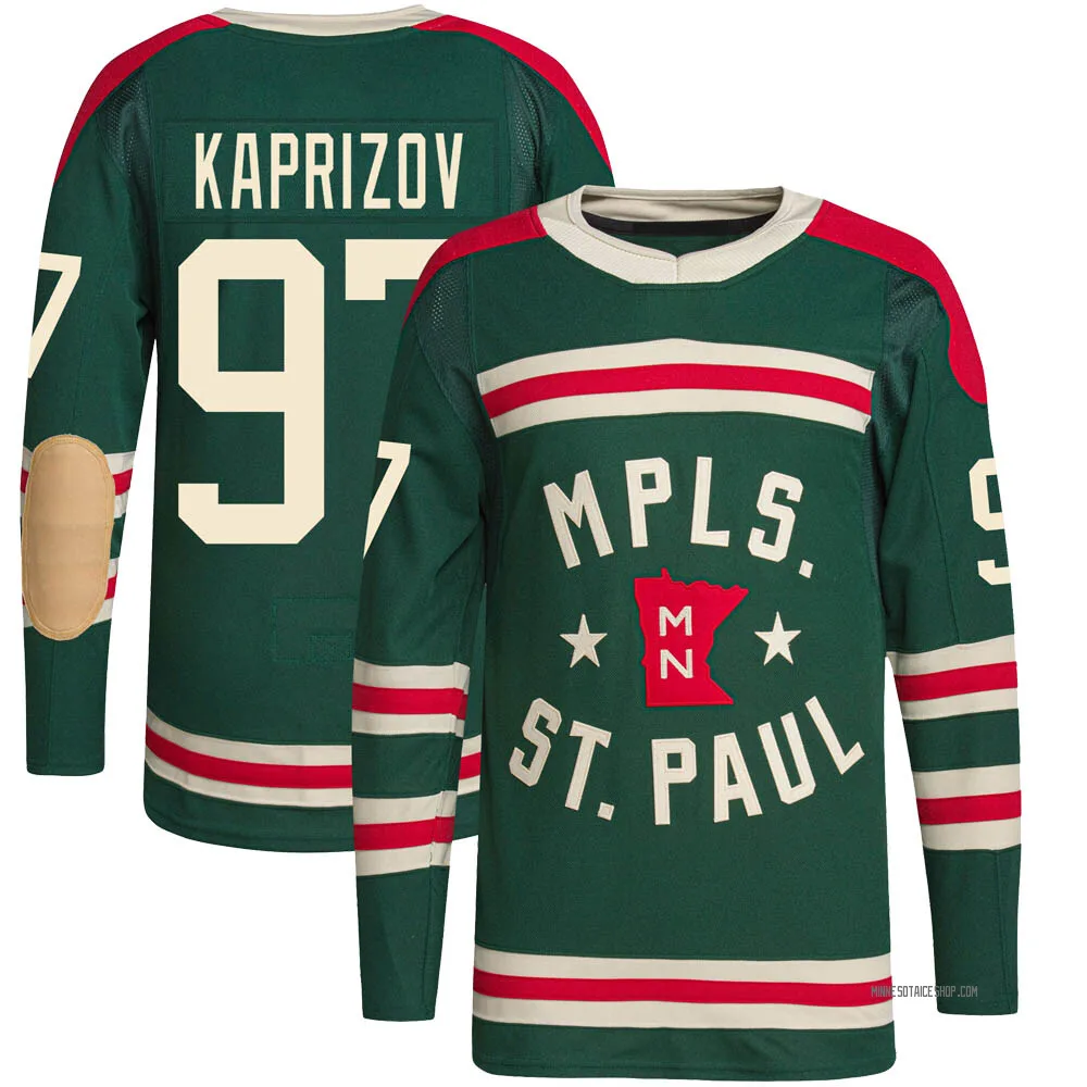 Green Minnesota Wild Kirill Kaprizov Newborn & Infant Bodysuit - Minnesota  Store